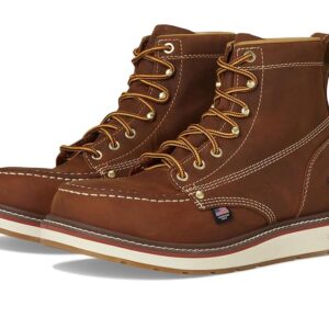 KEEN Utility Liberty 6 Waterproof Boot (Soft Toe) Men's Work Boots Leather Brown/Birch: 15 EE - Wide