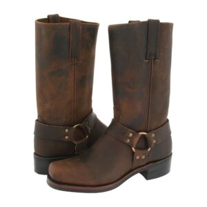 Frye Harness 12R Men's Pull-on Boots Gaucho: 9 D - Medium