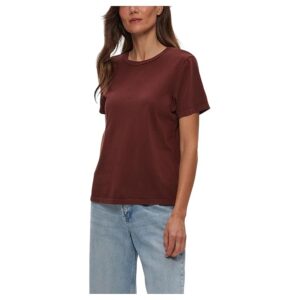 Michael Stars Becca Short Sleeve Crew Neck Tee Women's Clothing Espresso: XS (US 0-2)