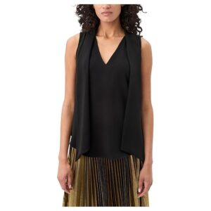 Trina Turk Alora 2 Top Women's Clothing Black: SM (US Women's 4-6)