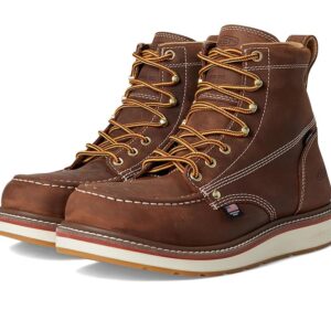 KEEN Utility Liberty 6 Waterproof Boots (Carbon-Fiber Toe) Men's Work Boots Chestnut/Gum: 13 D - Medium