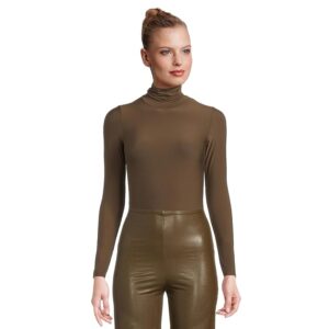Commando Butter Turtleneck Bodysuit Women's Underwear Cadet: LG (12-14)