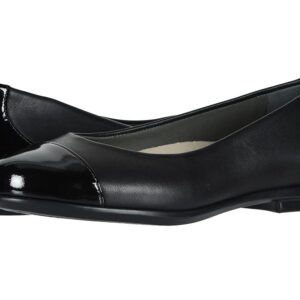 SAS Scenic Cap Toe Women's Shoes Black/Black Patent: 6 S - Slim (AAA)