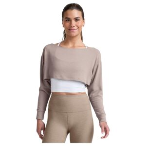 Beyond Yoga Duet 2-Way Convertible Shrug Women's Sweater Oatmeal: LG