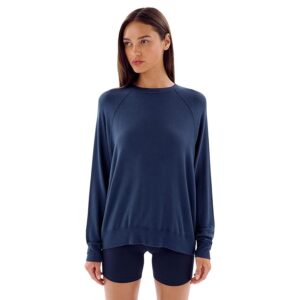 Splits59 Andie Fleece Sweatshirt Women's Sweatshirt Indigo: XS