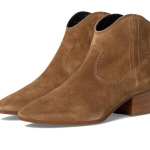 SAS Dylan Back Zip Ankle Bootie Women's Boots Sand Suede: 9.5 M - Medium (B)