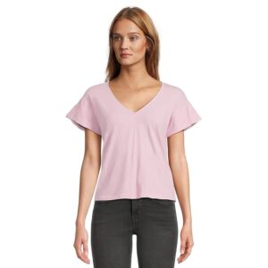 Michael Stars Tobi V-neck Tee Women's Clothing Sachet: MD (US 6-8)