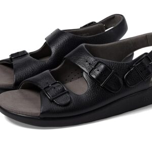 SAS Relaxed Walking Comfort Sandal Women's Shoes Black: 7 N - Narrow (AA)