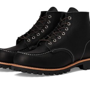 Red Wing Heritage 6 Moc Toe Lug Roughneck Men's Boots Black Oil Slick: 10.5 D (M)