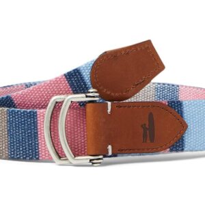 johnnie-O Bowen Men's Belts Gulf Blue: SM