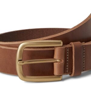 Johnston & Murphy Weathered Raw Edge Belt Men's Belts Natural: 36