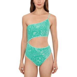 Beach Riot Liora One Piece Women's Swimsuits One Piece Aqua Haze: MD