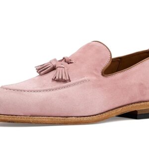 Allen Edmonds Randtassel Loafer/Moc Shoes Men's Shoes Light Pink Suede: 9 D (M)