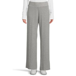 Michael Stars Jones Wide Leg Pants Women's Clothing Heather Grey: LG (US 8-10) One Size