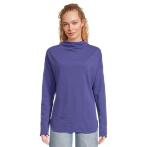 Michael Stars Laurel Mock Neck Top Women's Sweater Moonlit: MD (US 6-8)