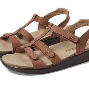 SAS Sorrento Adjustable Comfort Sandal Women's Shoes Praline: 5 M - Medium (B)