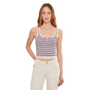 Free People Striped Simply Soft Cami Women's Clothing Peri Combo: MD-LG (Women's 8-12)