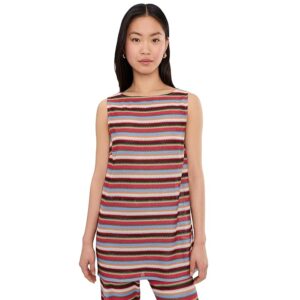 Show Me Your Mumu Kenny Tunic Women's Clothing Sunkissed Stripe Knit: 2XL