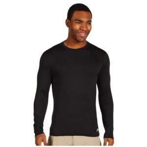Hot Chillys Micro-Elite Chamois Crew Neck Men's Underwear Black: SM