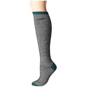 Darn Tough Vermont Mountaineering Over the Calf Extra Cushion Socks Women's Knee High Socks Shoes Midnight: SM (US 4.5-7)