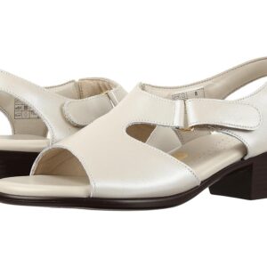 SAS Suntimer Comfort Heeled Sandal Women's Shoes Pearl Bone: 7 S - Slim (AAA)