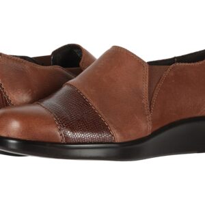 SAS Nora Women's Slip on Shoes Auburn/Lizard: 7 S - Slim (AAA)