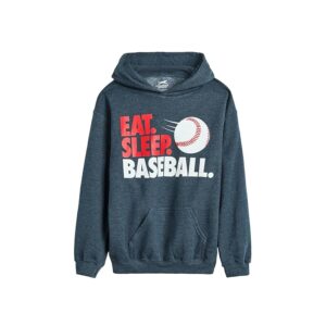 ChalkTalk SPORTS CTS Problend Hooded Sweatshirt (Little Kid) Sweatshirt Navy 1: SM (Little Kid)
