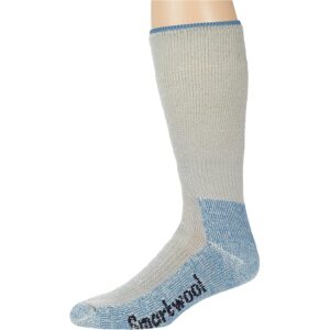 Smartwool Classic Mountaineer Maximum Cushion Crew Women's Crew Cut Socks Shoes Light Gray: MD (Women's Shoe 7-9.5)