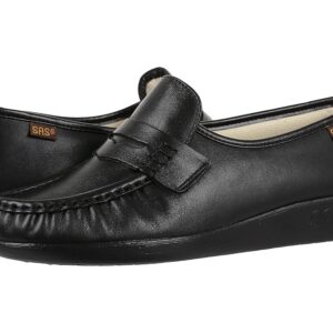SAS Classic Slip On Comfort Loafer Women's Shoes Black: 8 N - Narrow (AA)