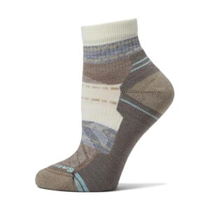 Smartwool Performance Hike Light Cushion Margarita Ankle Women's Crew Cut Socks Shoes Natural: LG (Women's Shoe 10-12.5)