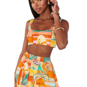 Show Me Your Mumu Pisa Top Women's Clothing Postcards From Italia: MD