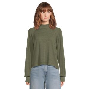 Michael Stars Norma Mock Neck Pullover Women's Clothing Topiary: SM (US 4-6)