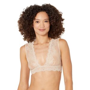 Only Hearts So Fine Lace Tank Bralette Women's Bra Chai: MD