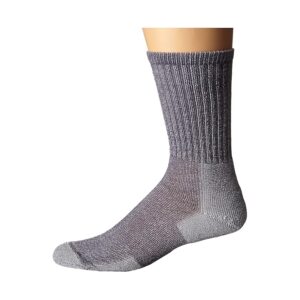 Thorlos Ultra Light Hiking Crew Single Pair Crew Cut Socks Shoes Quarry Grey: MD (Men's Shoe 5.5-8.5 - Women's Shoe 6.5-10)