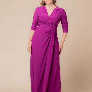 Evening Romance Gown - Sale! - Magenta / 0X (10-12)