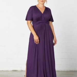 Vienna Maxi Dress - Sale! - Plum Passion / 0X (10-12)