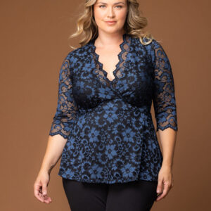 Limited Edition Luxe Lace Top - Twilight Noir / 0X (10-12)