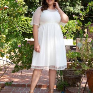 Stars A-line Dress - Sale! - Ivory / 0X (10-12)